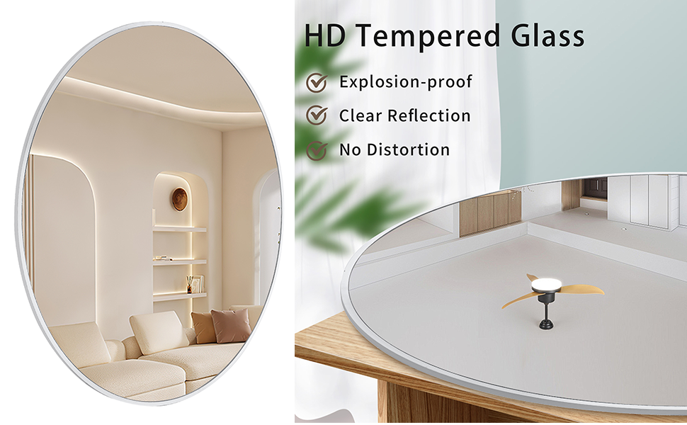 White Round Mirror 30 Inch, Circle Wall ... 11 24