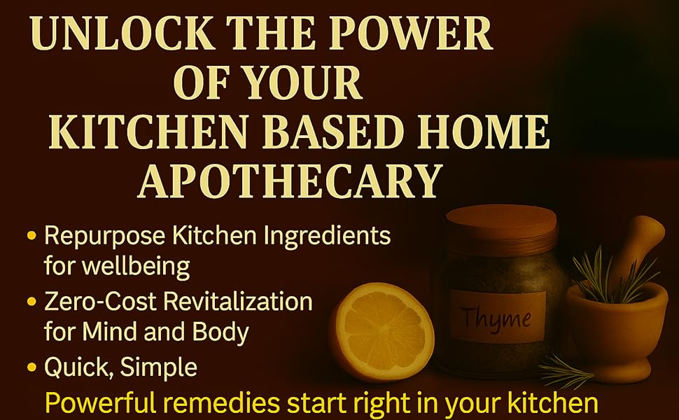 Kitchen-based home apothecary benefits panel