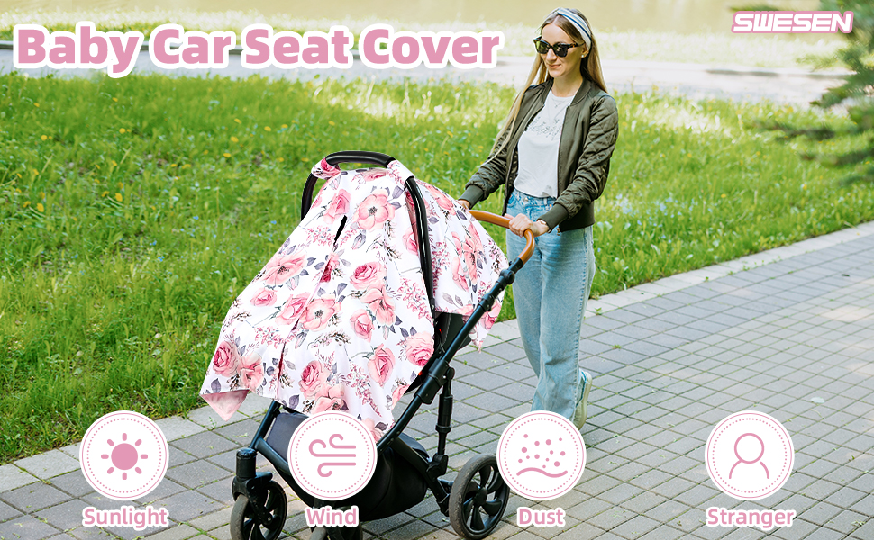 baby car seat cover