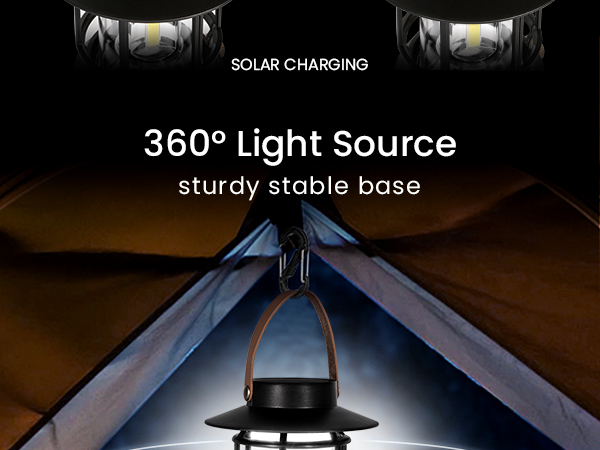 Amazon.com: Led Camping Lantern 2 Pack, 1000LM, Solar