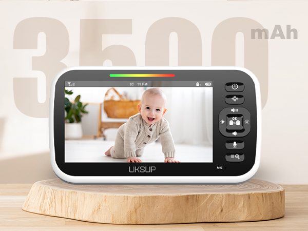 Amazon.com: UKSUP Baby Monitor with Camera and Audio- Video