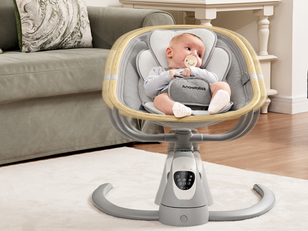 べびべび Amazon.com : Angelbliss Baby Swing with Cry Detection