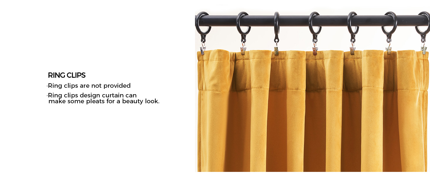 yellow curtains