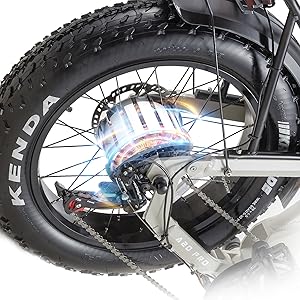 Fat E bike Elektro-Faltrad ceaya a20