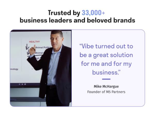 Why customers love vibe