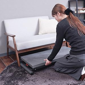 Amazon｜ヤマソロ 昇降テーブル テーブル グロリアス 82-645