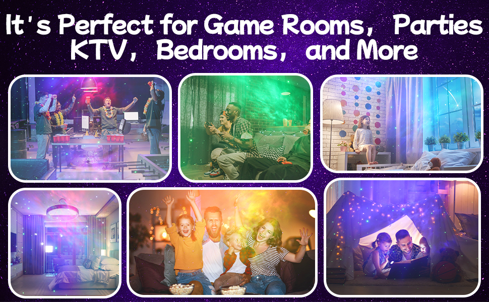 Astronaut Galaxy Projector, Star Projector Galaxy Light for Bedroom with Remote Control, Mini