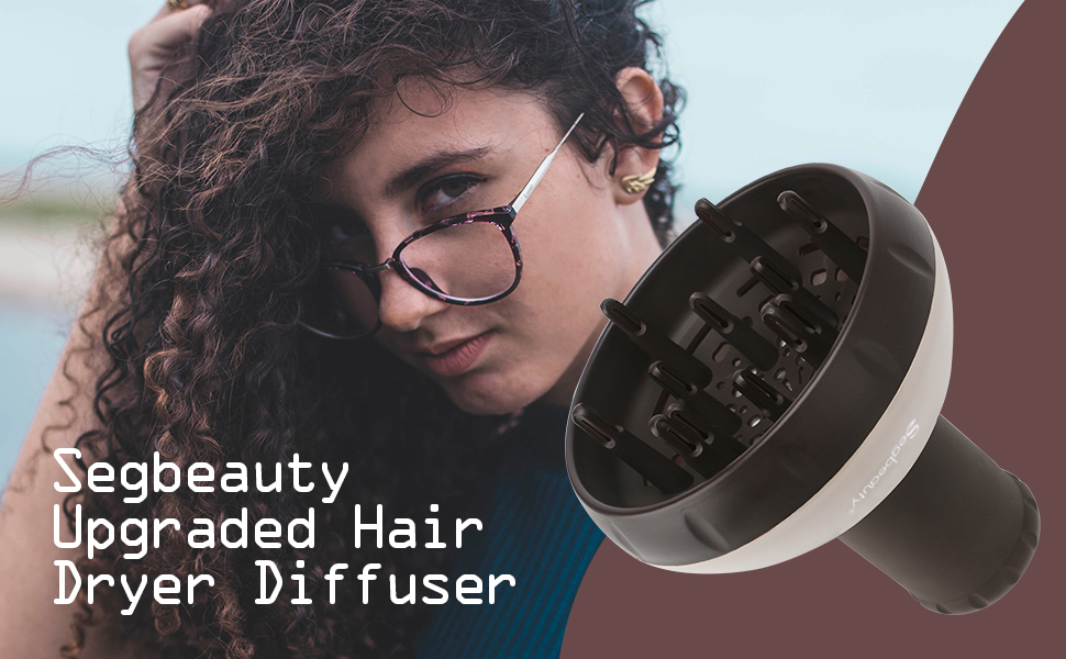 Amazon.com: Segbeauty Hair Diffuser with Deep Bowl, Adjustable Air Flow ...