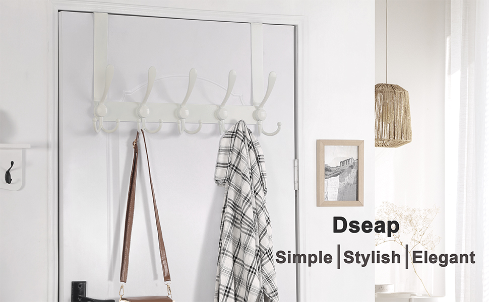 Dseap si mple, stylish, and elegant over door hanger