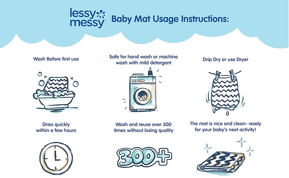 baby mat usage instructions