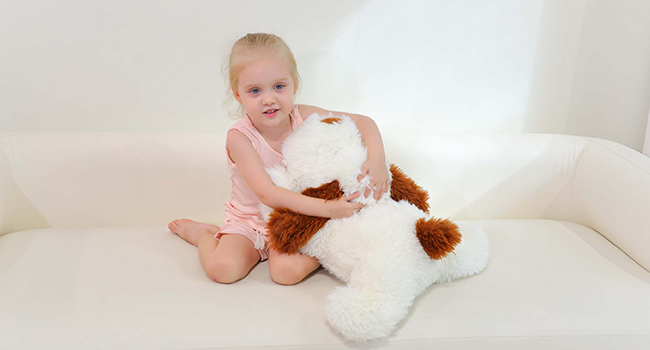 giant dog stuffed animal