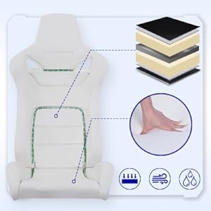 Well-padded seat supportive molded foam High density shaping foam thick padding cushion