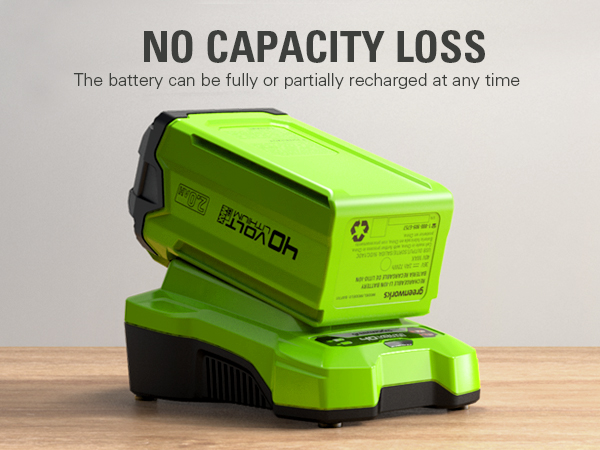 リリー⭐️ Amazon.com: Greenworks 40V 2.0Ah Lithium-Ion Battery