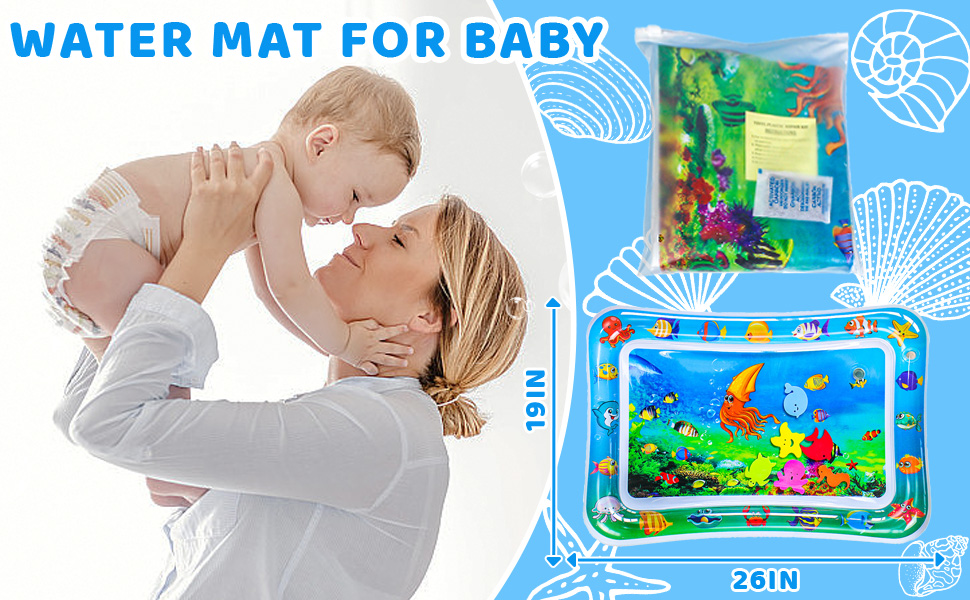 Tummy time mat water mat
