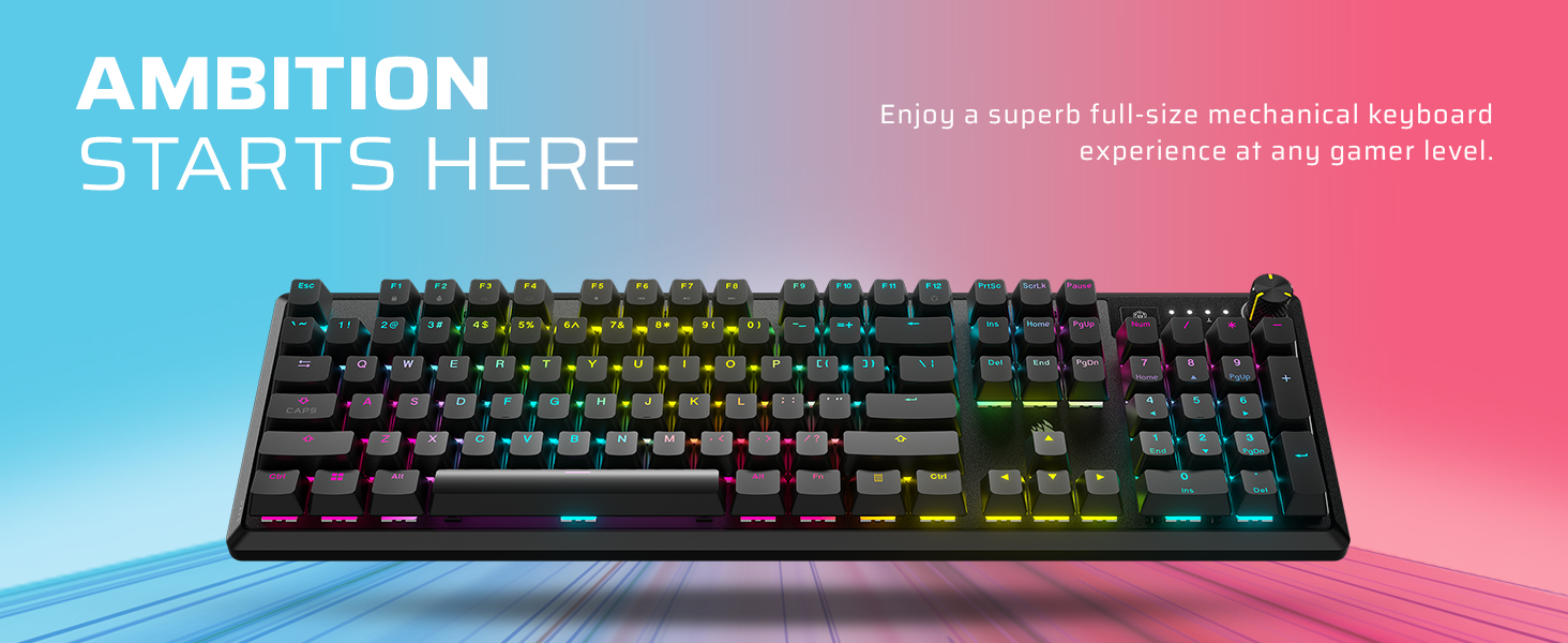 Teclado para juegos, teclado mecánico para juegos, teclado RGB