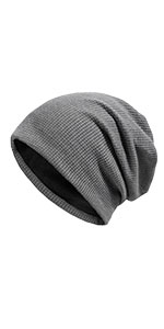waffle slouchy beanie