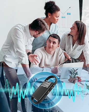 Chicnew 64GB Digital Voice Recorder with Playback