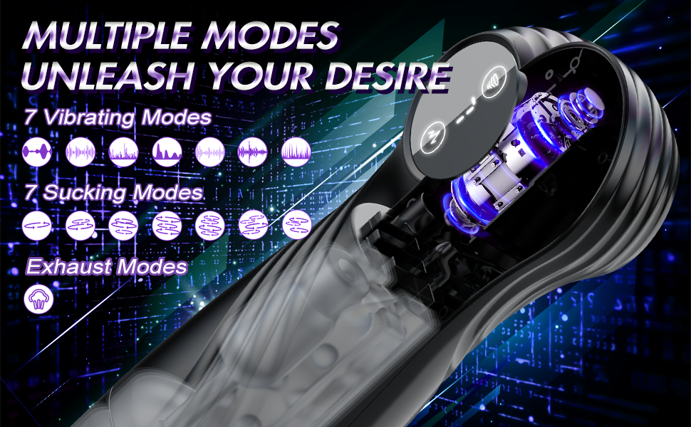 Automatic Sucking Vibrating Male Masturbator Exhaust  Pump Adult Sex Toys & Games Stimulator