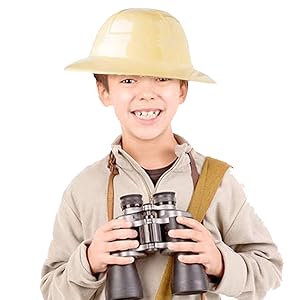 Plastic Tan Safari Hats