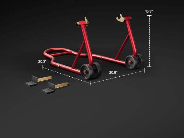 ベスト Amazon.com: SPECSTAR Motorcycle Stand, 441 Lbs Capacity Rear