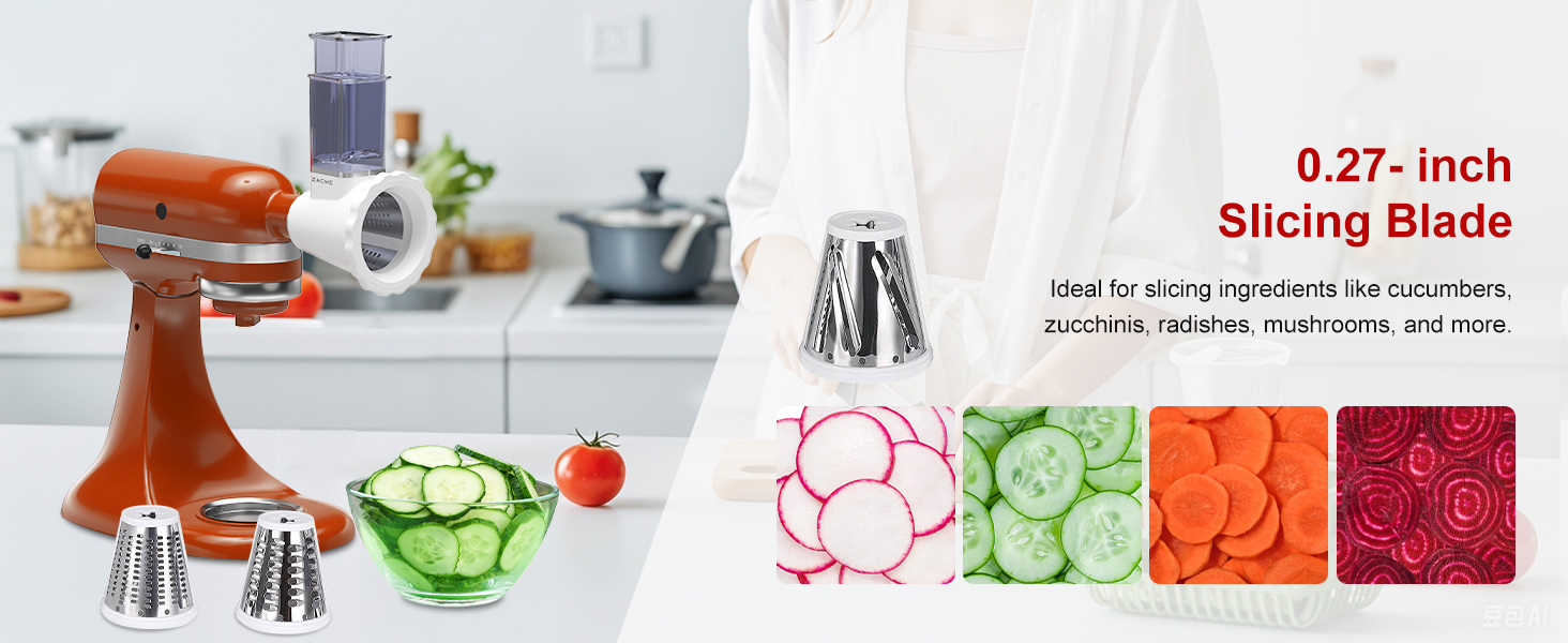 cheese grater attachment for kitchenaid mixer