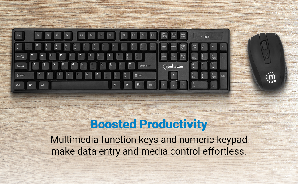 AAA「#AAABEST」 Wireless Keyboard & Optical Mouse Set 178990