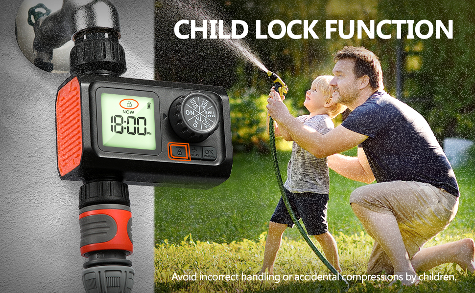 Kazeila Water Timers for Irrigation, Hose Timer for Irrigation