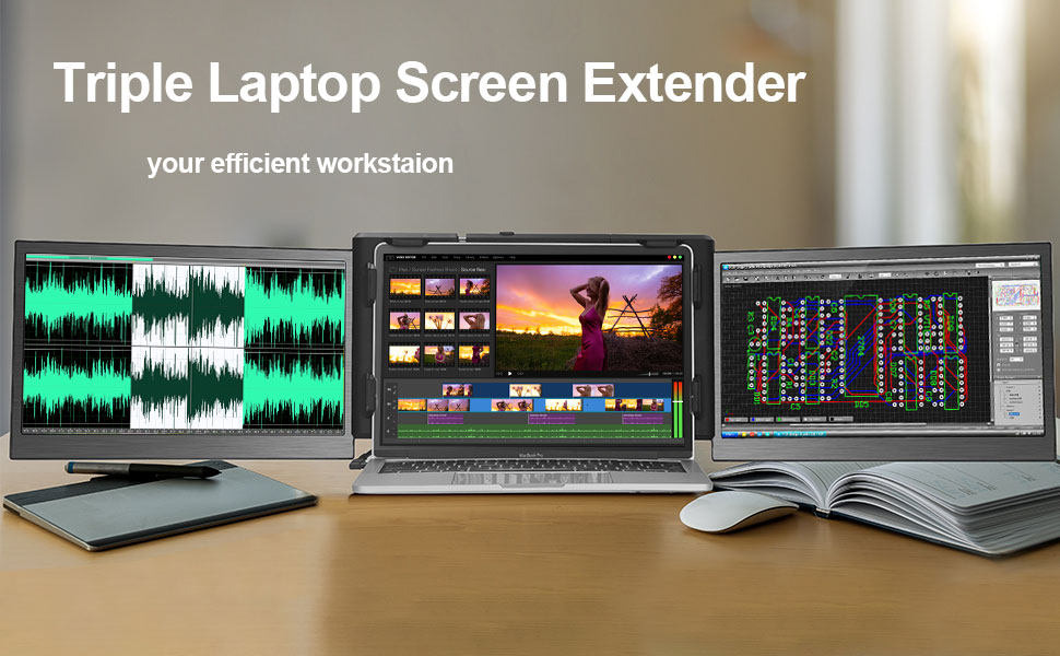 JoyReal P2S Mac Laptop Screen Extender