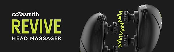 Caresmith Revive Rechargeable Electric Head Kneading Massager