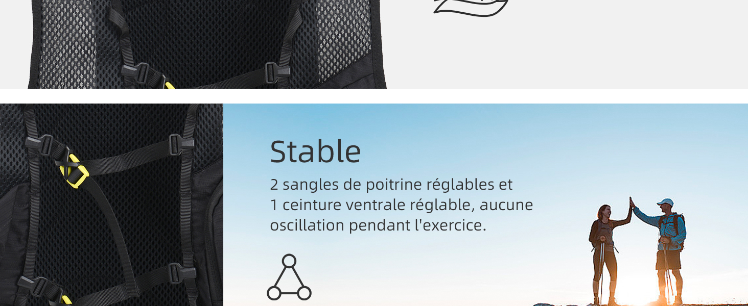 Sac à dos de randonnée léger 