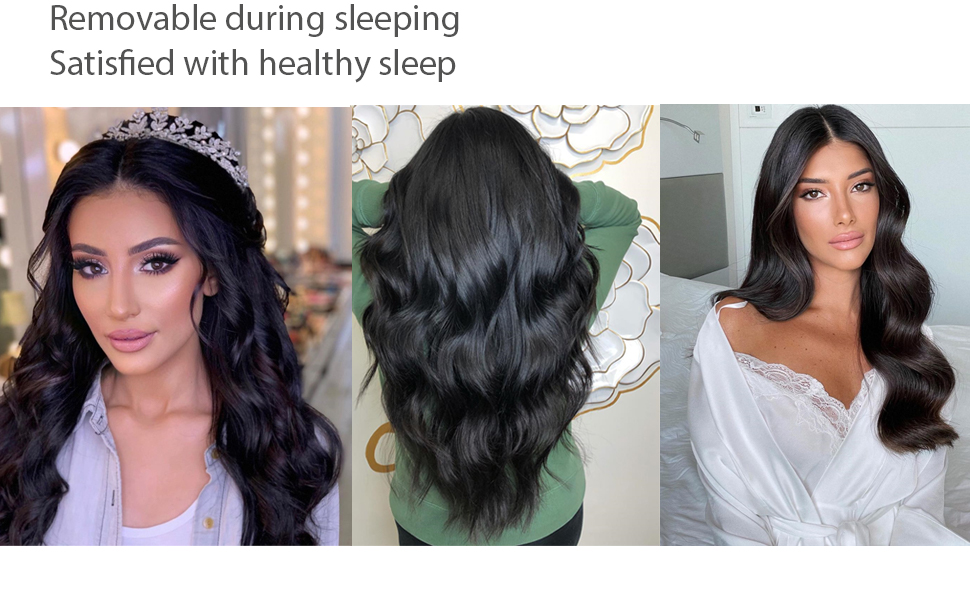 Clip in Extensions Echthaar Haarverlängerung