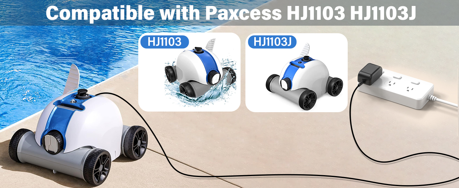 12.6V for Paxcess HJ1103J HJ1103 Cordless Automatic Robotic