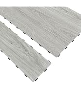 Art3d Interlocking Luxury Vinyl Flooring Tile, Wood Floor Plank for Kitchen Bathroom - Waterproof...