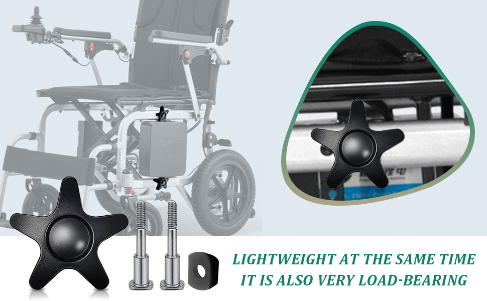 Pacify 2 Pack Replacement Adjustment Star Knobs for