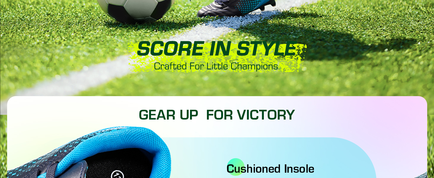 kids soccer cleats