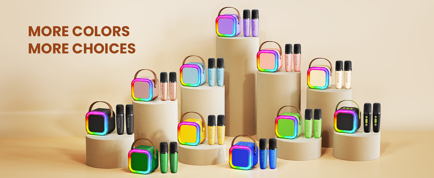 colorful karaoke machine machine