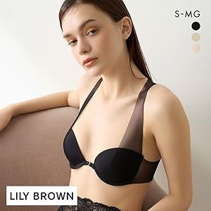 Amazon | [リリーブラウン] Lingerie シアーファンデブラ