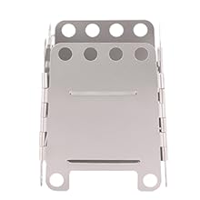 ATiAP Titanium Wood Burning Stove Foldable Alcohol Stove