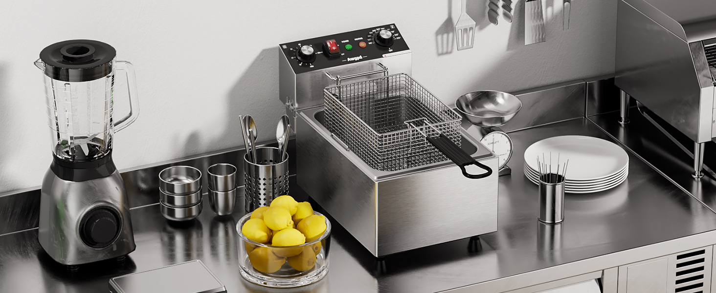 oil fryer commercial deep fryer with basket double deep fryer with 2 baskets