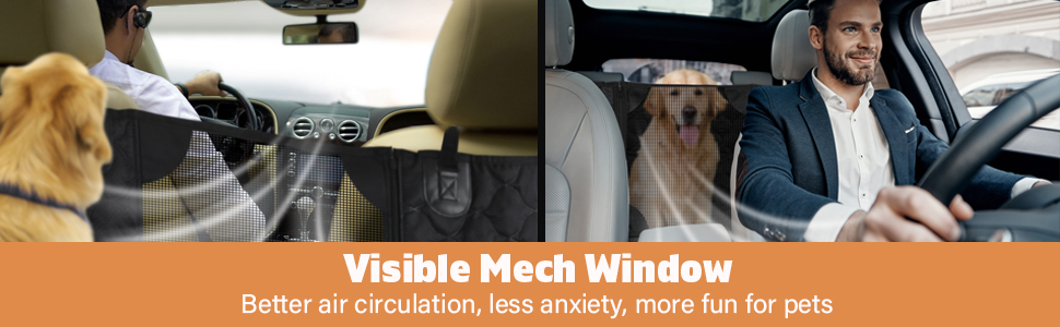 Better air circulation, less anxiety, more fun for pets