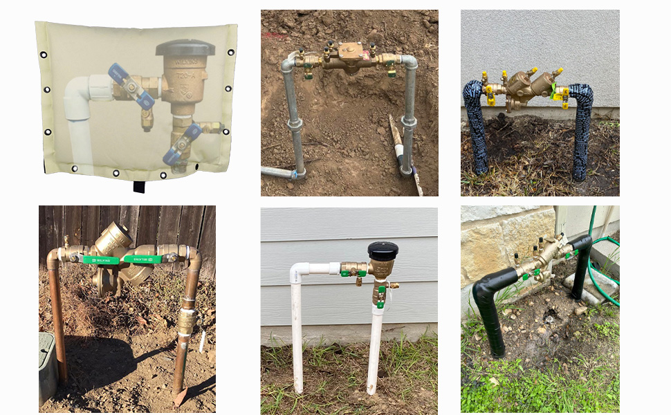 Buraku Backflow Cover, Backflow Preventer Cover, Winter Sprinkler