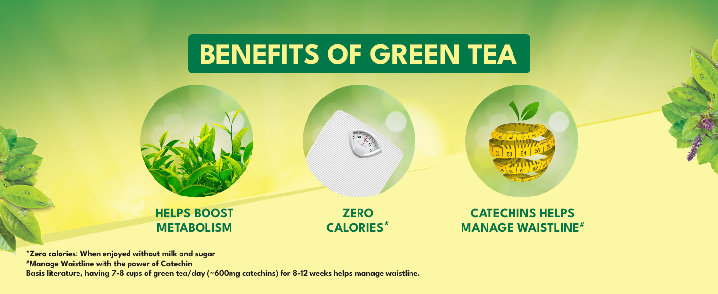 green tea bags
