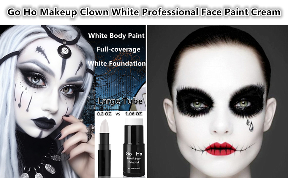 white face paint