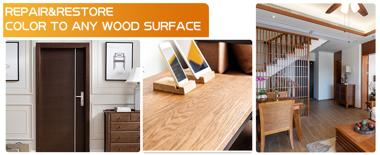 SEISSO Furniture Repair Kit12 Colors Wood Makers Touch Up