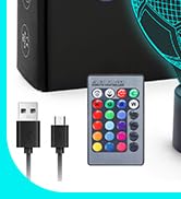 Fullove Gift for 6 7 8 9 10 Year Old Boy Football Lamp, 5-10 Year Old Boys Toy Gifts for Kids Age...