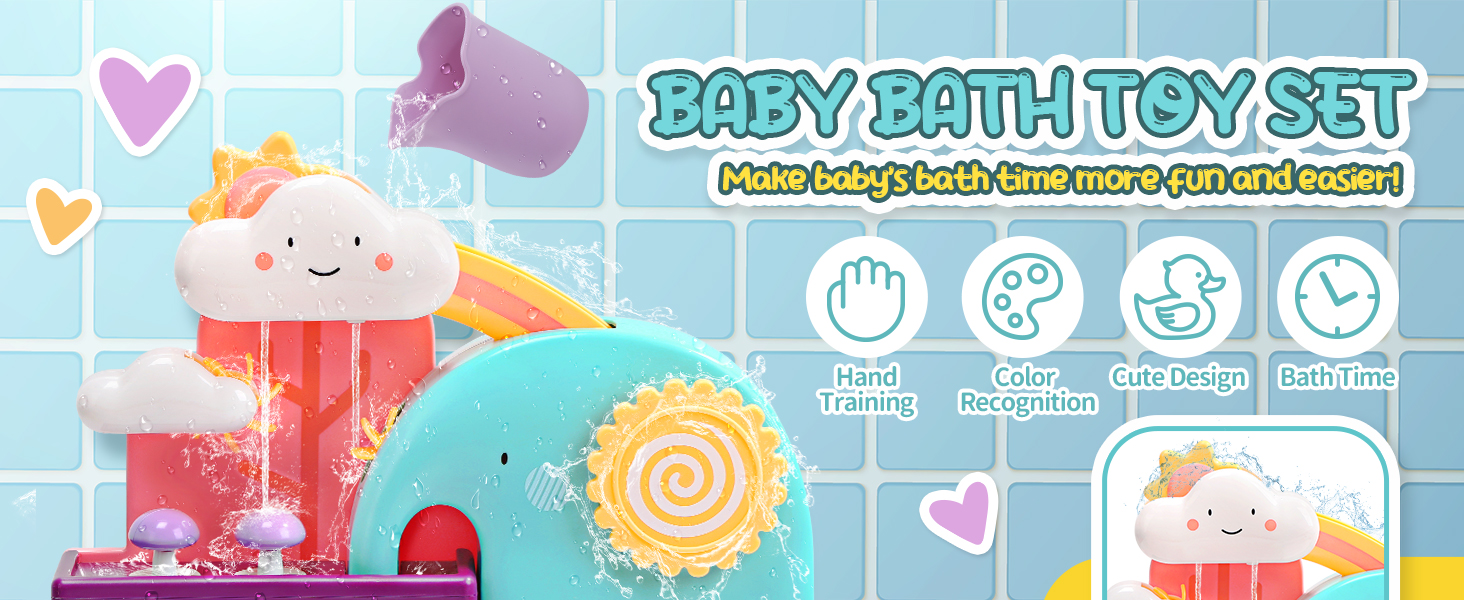 CLOUDBATH BATH TOY