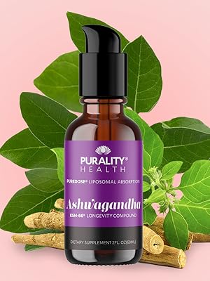 ahplストレス Amazon.com: PURALITY HEALTH Ashwagandha Liposomal Liquid