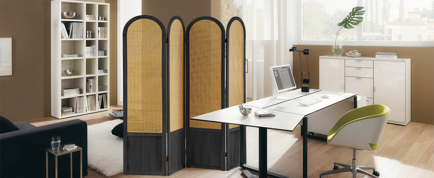 4 panel room divider