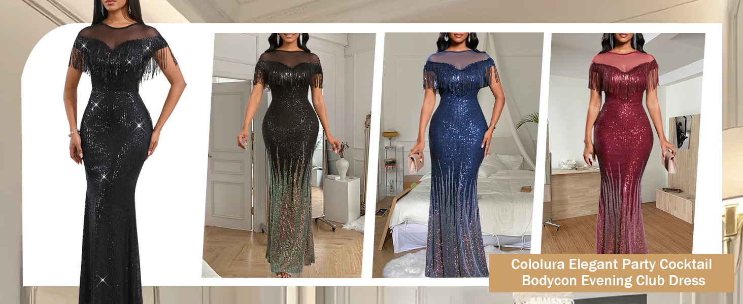 Cololura Formal Dress Evening Gown