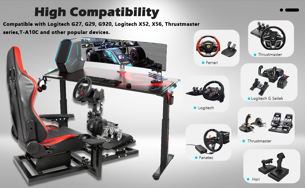 Game Racing Simulator cockpit